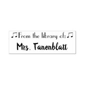 Briefmarke der Musikbibliothek Permastempel (Design)