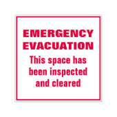 Briefmarke der Noträumung Permastempel (Design)