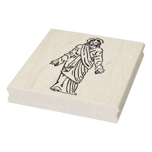 Briefmarke der offenen Arme Gummistempel (Stempel)