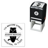 Briefmarke der offenen Rücksendeadresse Permastempel (Beispiel)