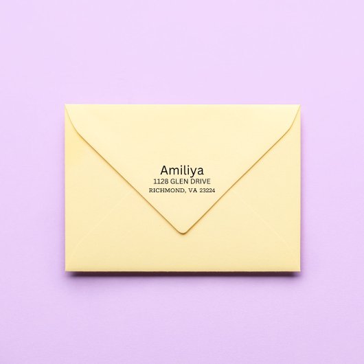 Briefmarke der personalisierten Holzkunst Gummistempel