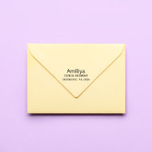 Briefmarke der personalisierten Holzkunst