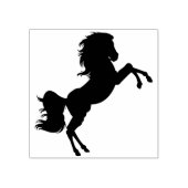 Briefmarke der Pferdezucht Gummistempel (Prägung)