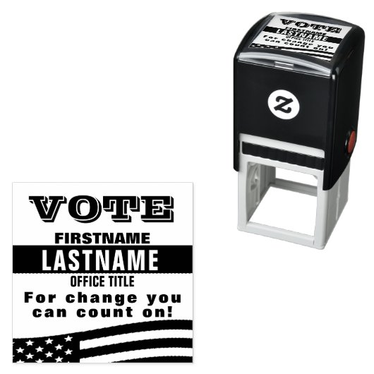 Briefmarke der politischen Kampagne Permastempel (Beispiel)