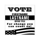 Briefmarke der politischen Kampagne Permastempel (Design)