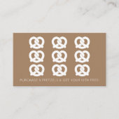 Briefmarke der Prätzel-Loyalität individuell anpas Treuekarte (Vorderseite)