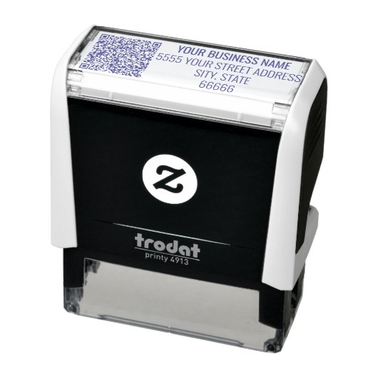 Briefmarke der QR-Adressen für Ihr Unternehmen per Permastempel (Produkt)