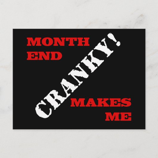 Briefmarke der Rechnungslegung und der Finanzmonat Postkarte (Vorderseite)