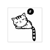 Briefmarke der schlafenden Kätzchen Gummistempel (Prägung)