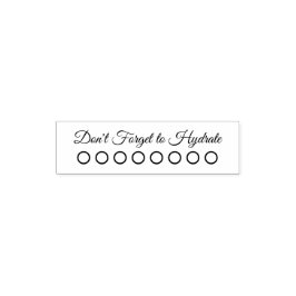 Briefmarke der selbstleuchtenden Wasseraufzeichnun Permastempel