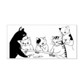 Briefmarke der Spielnachtskunst Gummistempel (Prägung)