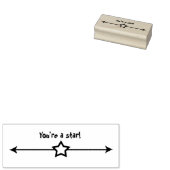 Briefmarke der Star Teacher Art Gummistempel (Stempel)