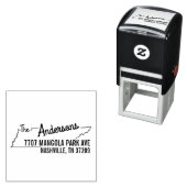 Briefmarke der Tennessee-Rücksendeadresse Permastempel (Beispiel)
