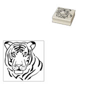 Briefmarke der Tigerface Gummistempel (Stempel)