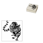 Briefmarke der Tigerkunst Gummistempel (Stempel)
