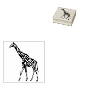 Briefmarke der Tribal-Giraffe Gummistempel (Stempel)