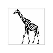 Briefmarke der Tribal-Giraffe Gummistempel (Prägung)