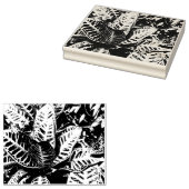 Briefmarke der tropischen Croton-Pflanze Gummistempel (Stempel)