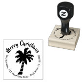 Briefmarke der tropischen Weihnachtszeit Gummistempel (Stempel)