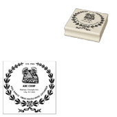 Briefmarke der Vintagen Hühnereier Gummistempel (Stempel)