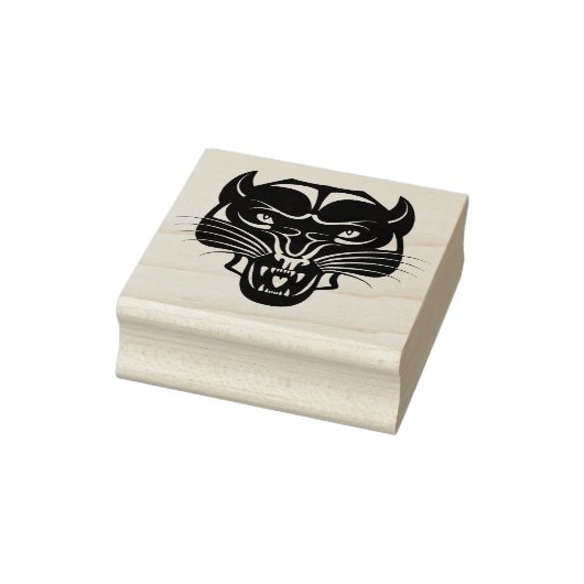 Briefmarke der wilden Katze Gummistempel (Stempel)