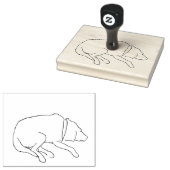 Briefmarke der Wood Princess Art Gummistempel (Stempel)