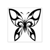 Briefmarke der Zierschmetterlingskunst Gummistempel (Prägung)