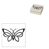 Briefmarke der Zierschmetterlingskunst Gummistempel (Stempel)