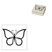 Briefmarke der Zierschmetterlingskunst Gummistempel (Stempel)