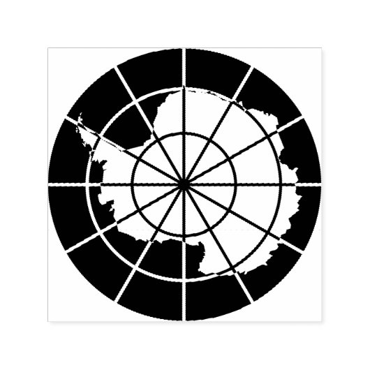 Briefmarke des antarktischen Vertragssystems aus s Permastempel (Design)