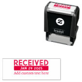 Briefmarke des benutzerdefinierten Datums Permastempel (Beispiel)