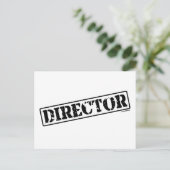 Briefmarke des Direktors Postkarte (Stehend Vorderseite)