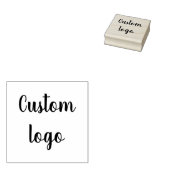 Briefmarke des eigenen Logos, Briefmarke für Paket Gummistempel (Stempel)