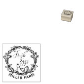 Briefmarke des Frischeiers Gummistempel (Stempel)