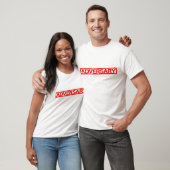 Briefmarke des Gegners T-Shirt (Unisex)