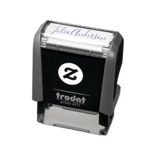 Briefmarke des individuellen Namens Permastempel