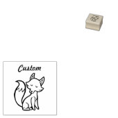 Briefmarke des Lehrers - Fox Gummistempel (Stempel)