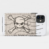 Briefmarke des Schädels 3 Case-Mate iPhone Hülle (Rückseite (Horizontal))