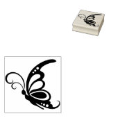 Briefmarke des Schmetterlingsbildes Gummistempel (Stempel)