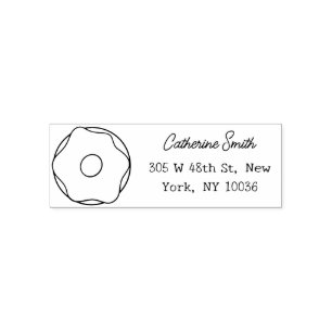 Briefmarke Donut Self Inking Permastempel