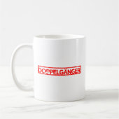 Briefmarke Doppelgänger Kaffeetasse (Links)