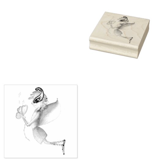 Briefmarke - Du bist die Musik meines Souls Gummistempel (Stempel)