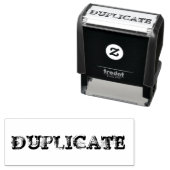 Briefmarke "Duplizieren" Permastempel (Beispiel)