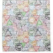 Briefmarke Duschvorhang (Vorderseite)