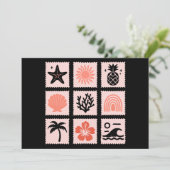 Briefmarke Einladung (Stehend Vorderseite)