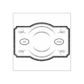 Briefmarke Est 2024 Etikettendesign Gummistempel (Prägung)