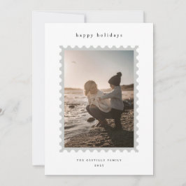 Briefmarke Feiertagskarte