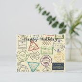 Briefmarke Feiertagspostkarte (Stehend Vorderseite)