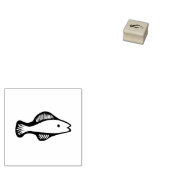 Briefmarke Fisch/Meeresfrüchte Menü Auswahl Auswah Gummistempel (Stempel)