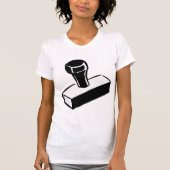 Briefmarke Frauen T - Shirt (Vorderseite)